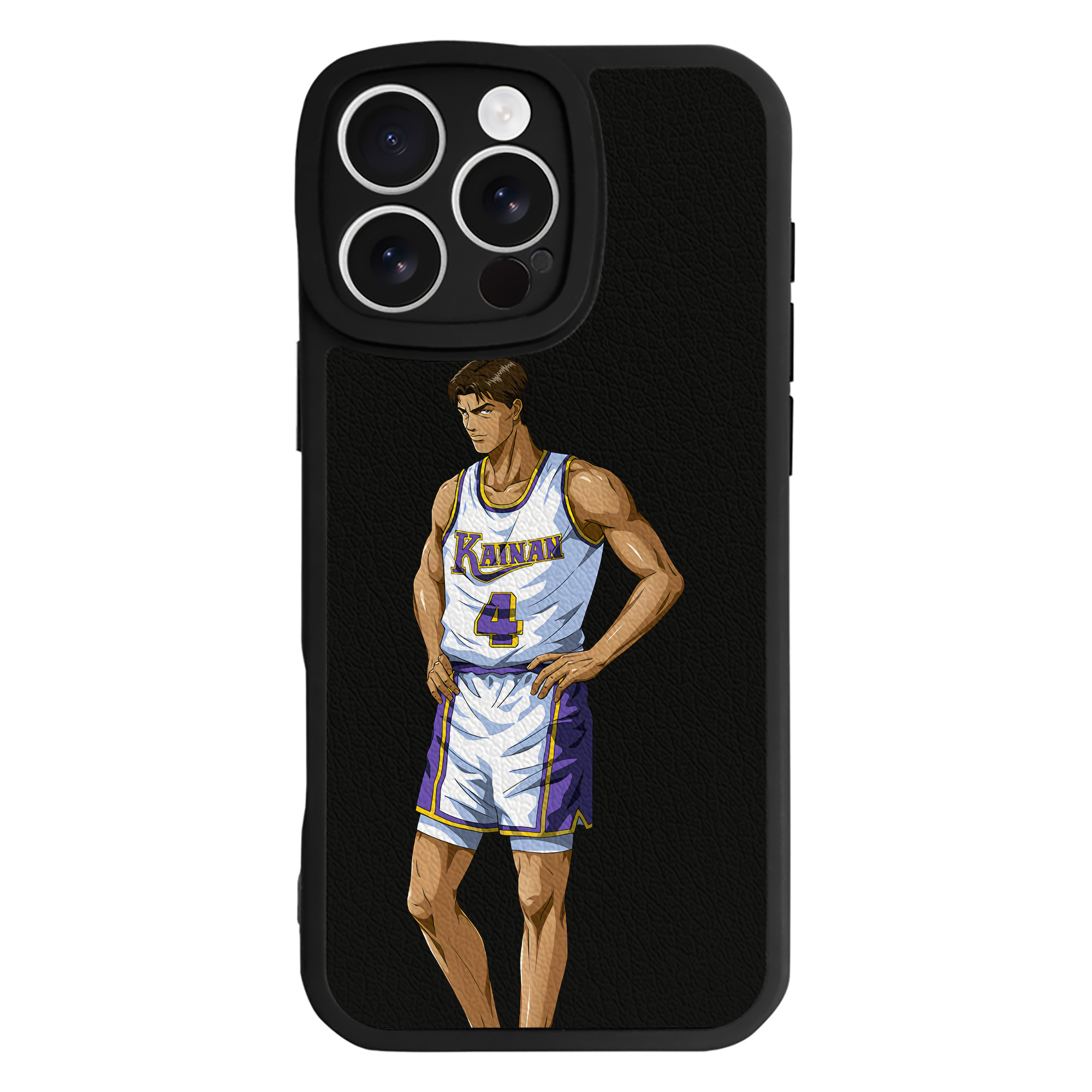 （画像用） SLAM DUNK／スラムダンク 【iPhone 16シリーズ対応】シリコンスマホケース（レザー調） 材質：シリコン
